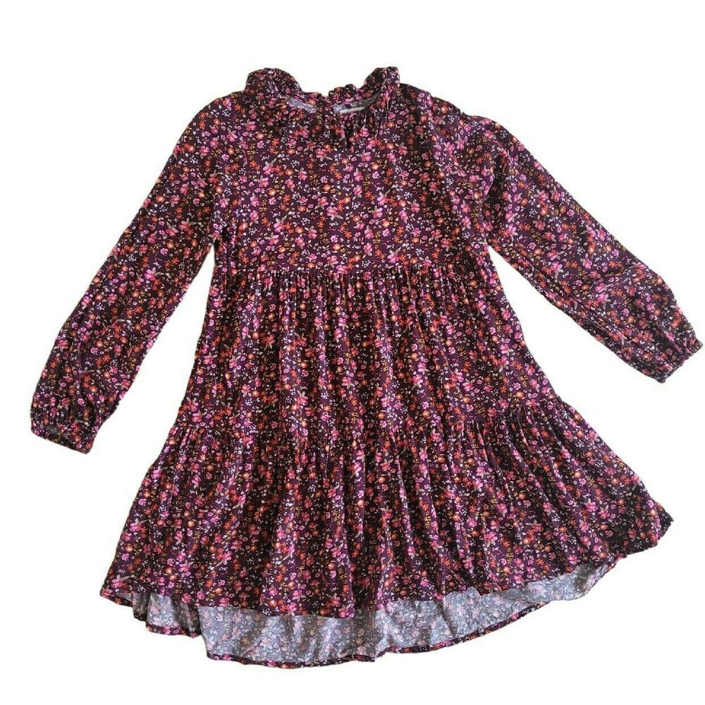 Next Ruffle Collar Floral Dress